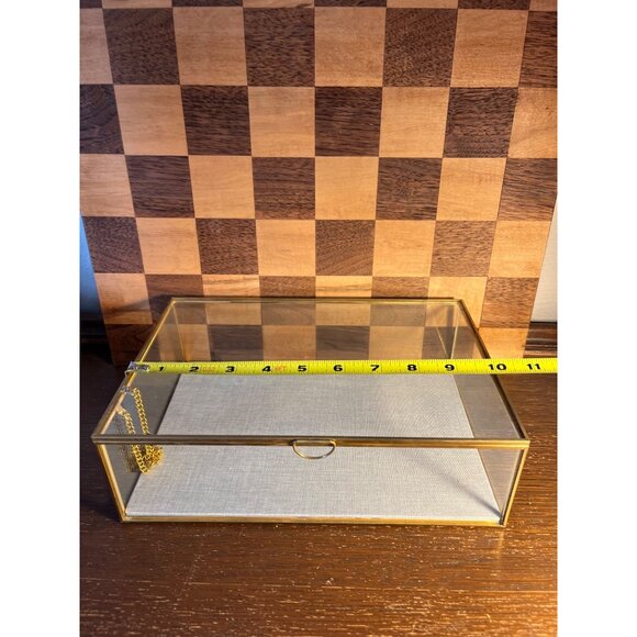 Glass and Metal Display Box - Picture 3 of 6